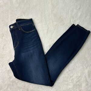 L’Agence women’s dark wash skinny jeans